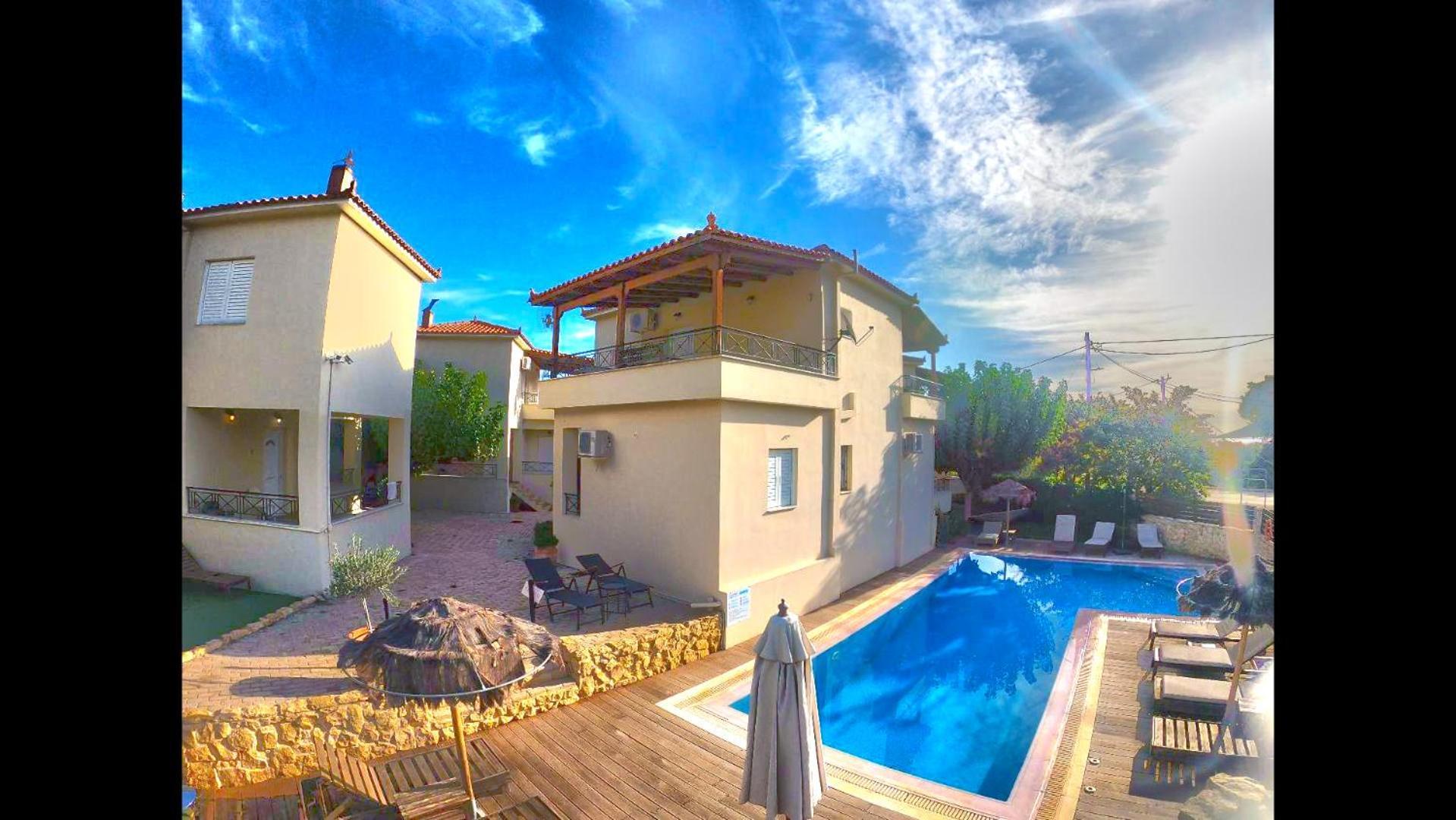 Miramar Complex - Korfos Villa Exteriör bild